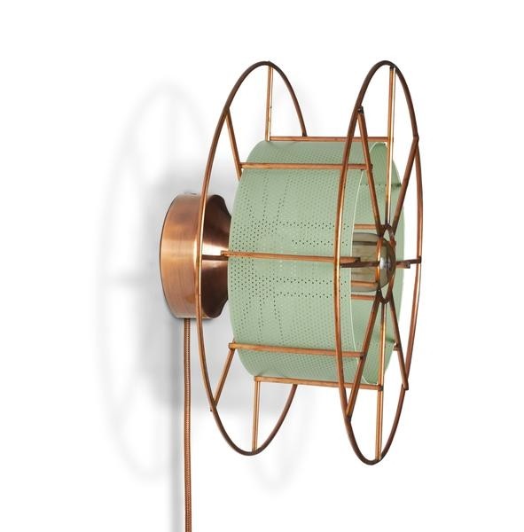Wandlamp SPOOL Classic Groene Skin