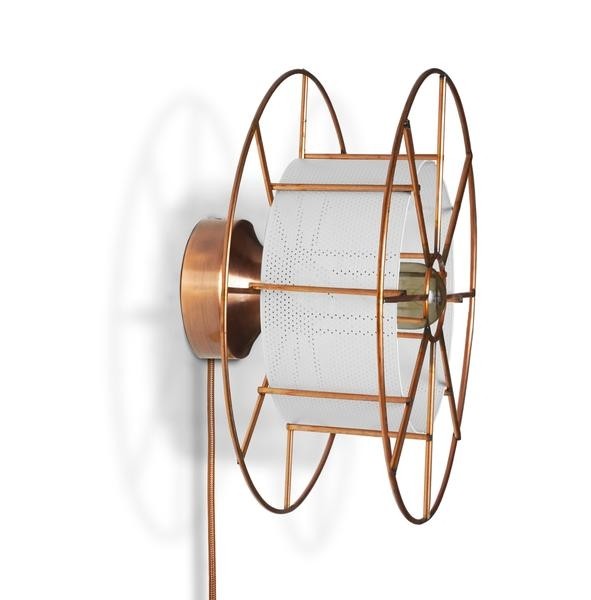 Wandlamp SPOOL Classic Witte Skin