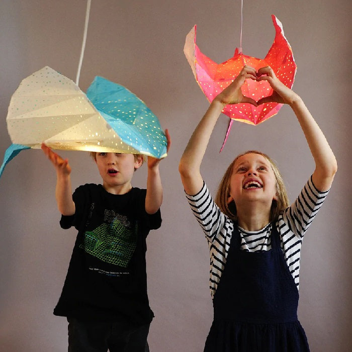 Stingray Origami Lamp