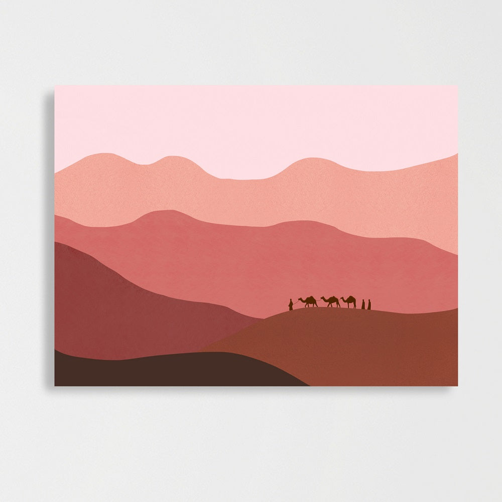 TRAVELING THE PINK DESERT - Liggend