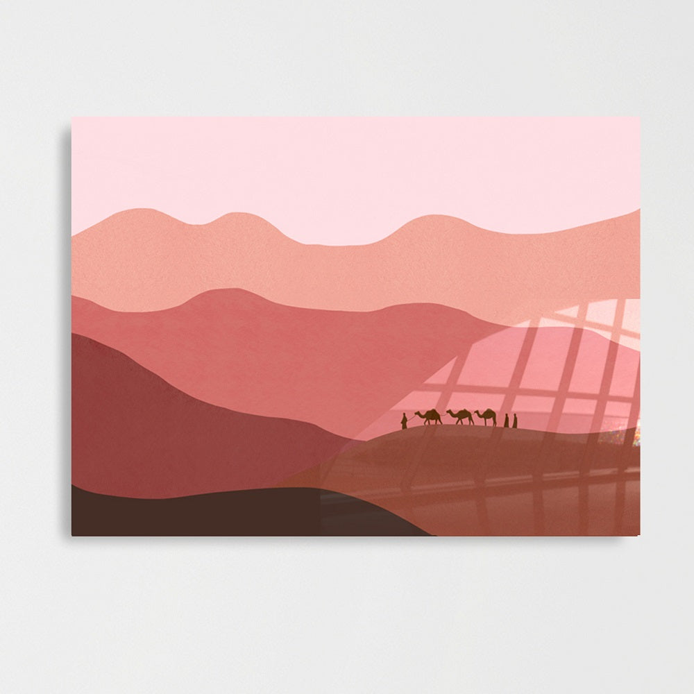TRAVELING THE PINK DESERT - Liggend