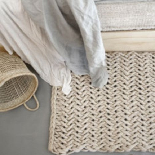 Badmat Fishbone 80 x 60 cm