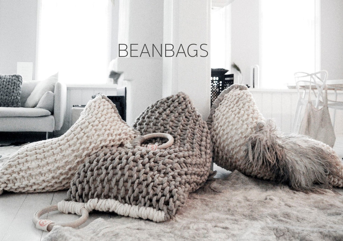 Gebreide zitzak medium