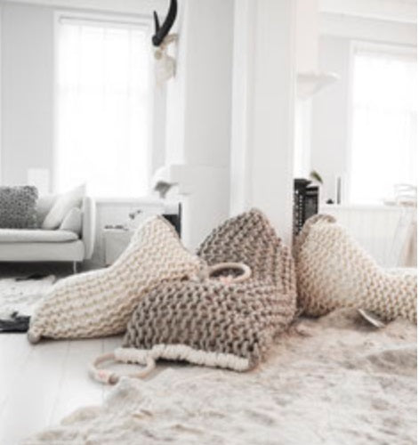 Gebreide zitzak medium