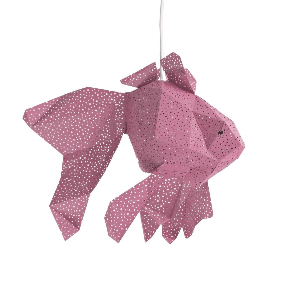 Fish Paper Lantern Roze