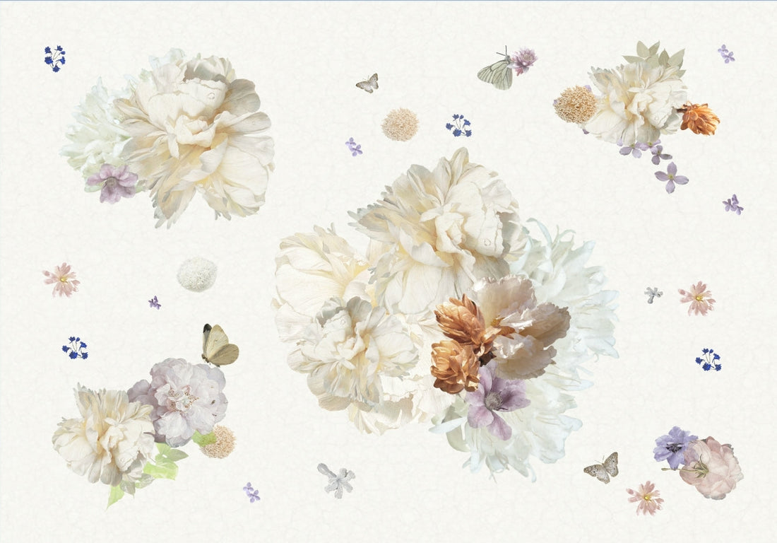 Behang White Baroque I Ecotex