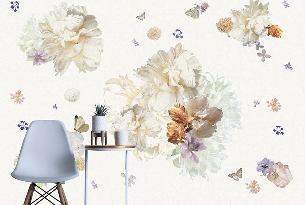 Behang White Baroque I Ecotex