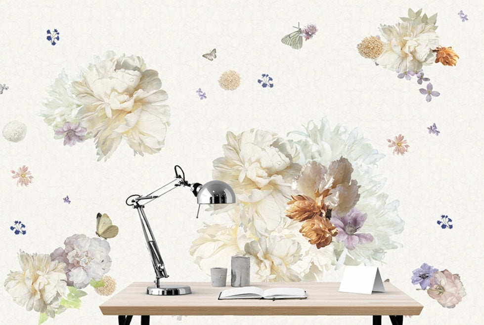 Behang White Baroque I Ecotex