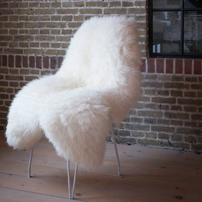 Wit Naturel Texels Schapenvacht in 4 afmetingen