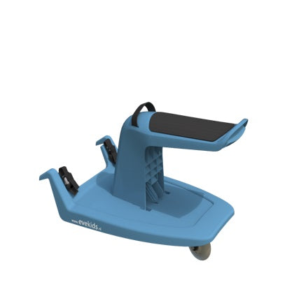 Kid-Sit Universeel Meerijdplankje met zitje Blueberry Blue