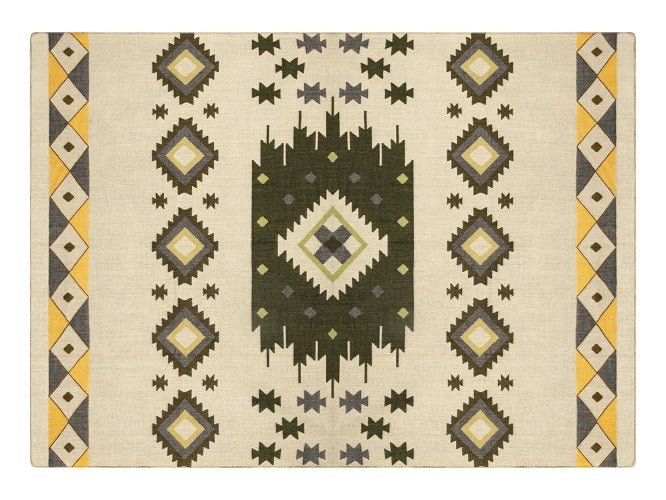 Plaid Native Moss Green