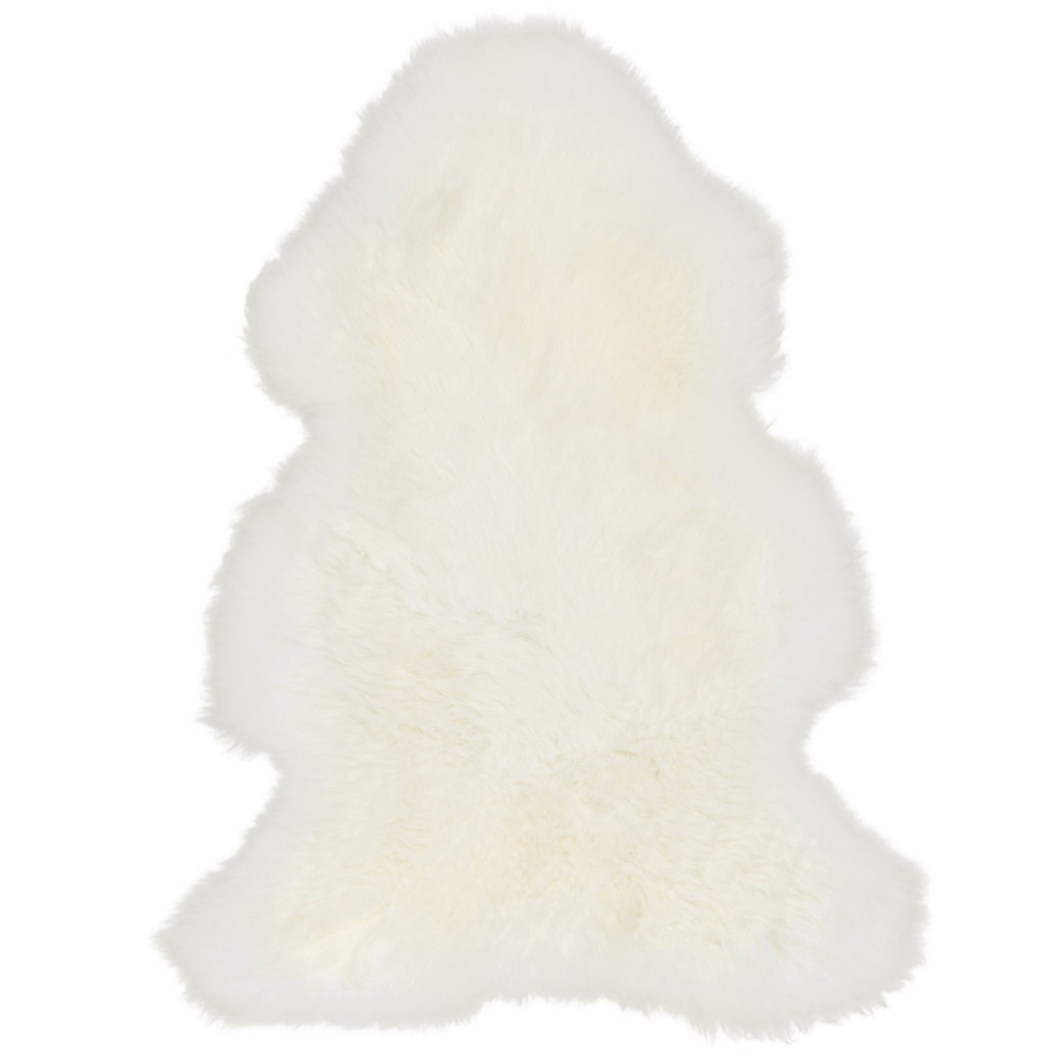Wit Naturel Texels Schapenvacht 90-100cm
