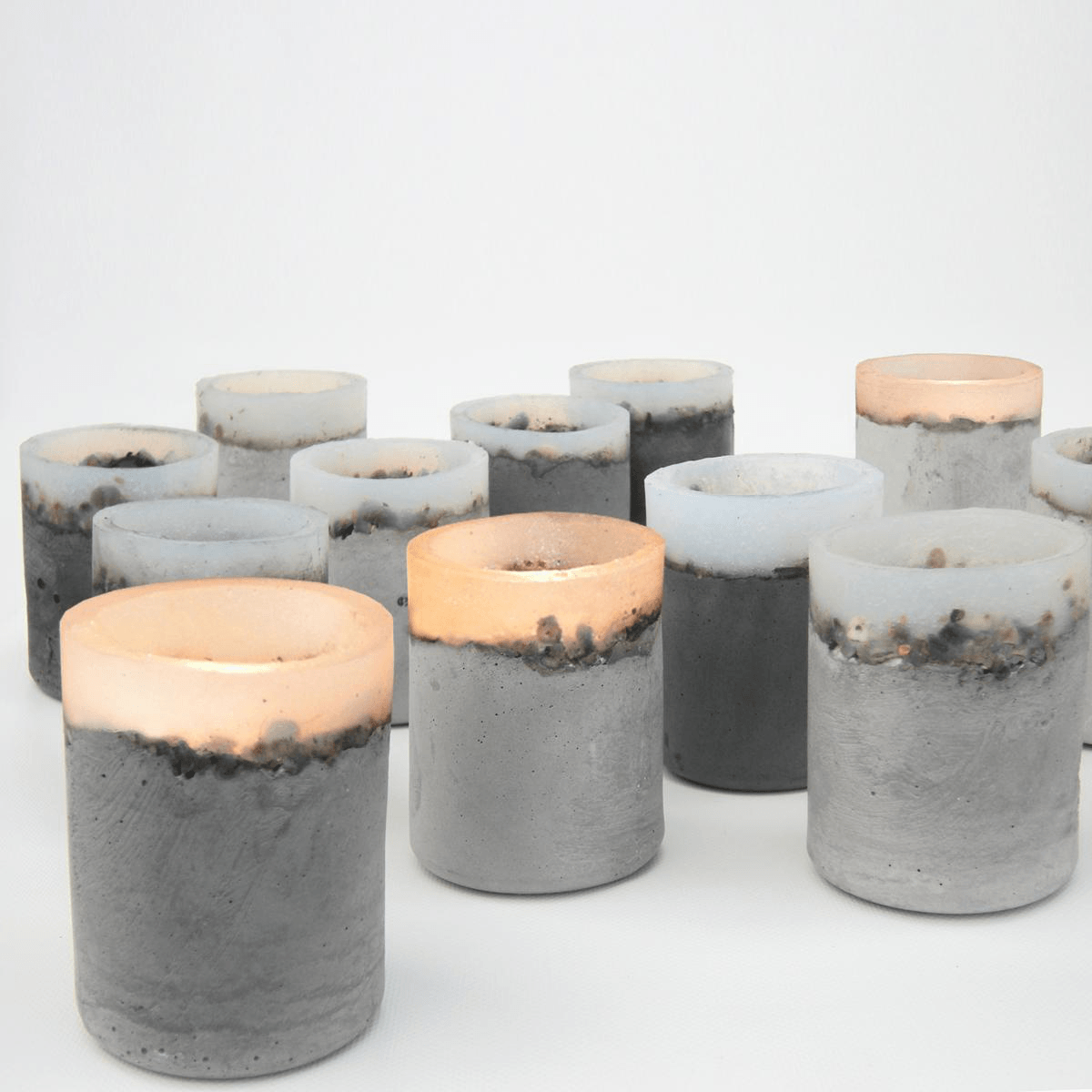 CONCRETE candle holder | sfeerlicht