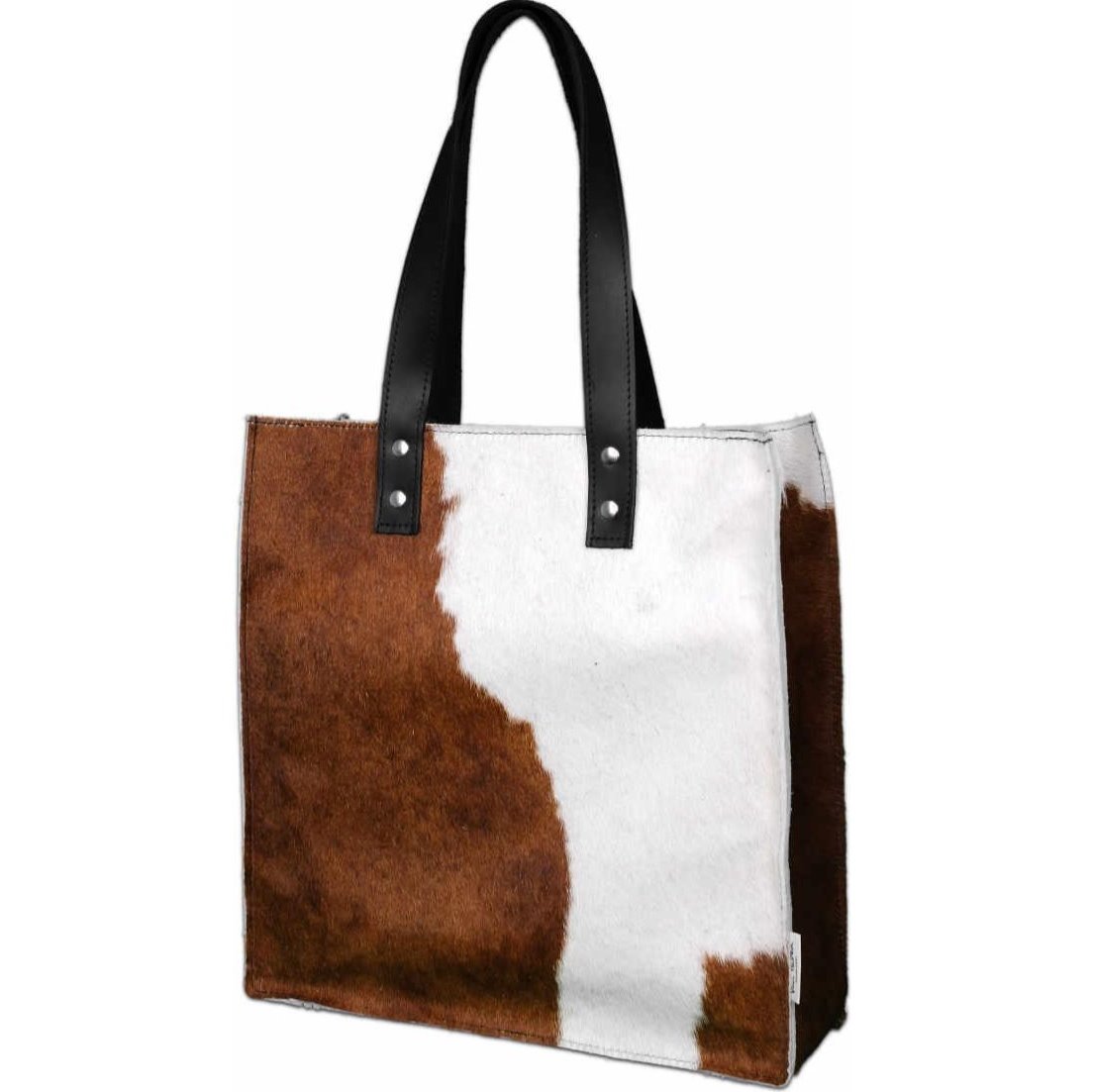 Bruin/witte shopper