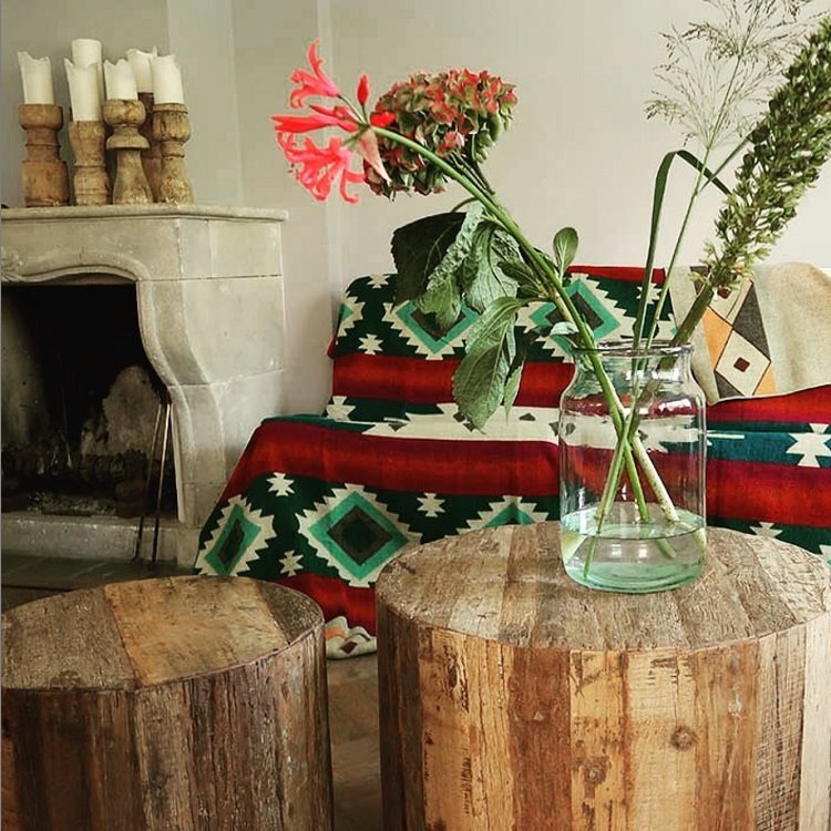 Plaid Native Wine Red