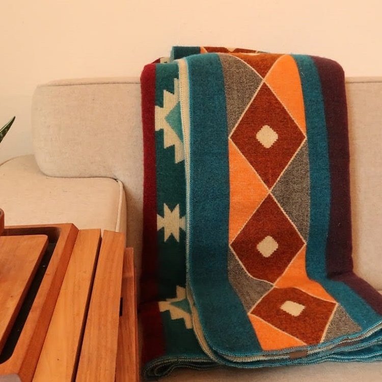 Plaid Native Turquoise