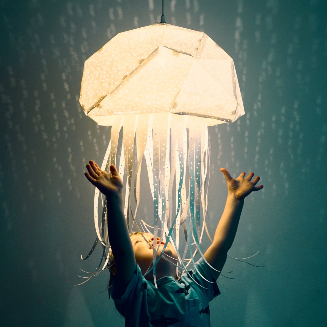Giant Medusa Origami Lamp