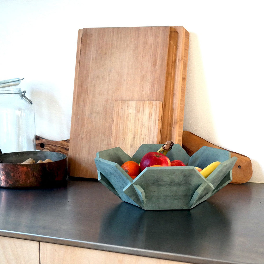 Jack, betonnen schaal groen