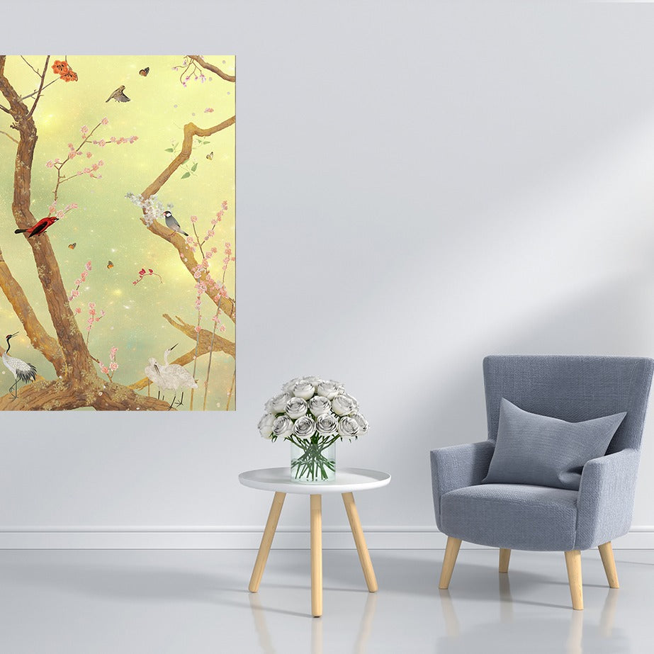 Behangpaneel 80*100 cm Mystic Garden Original