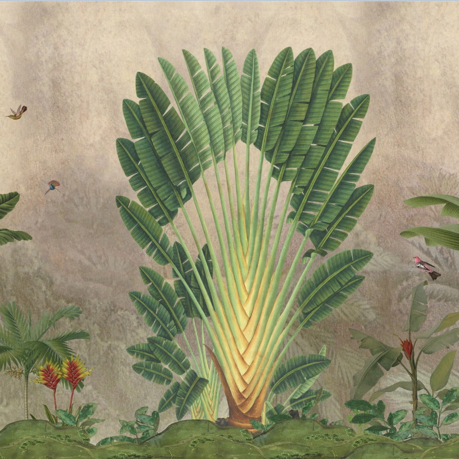 Behang Banana Tree I Provinyl