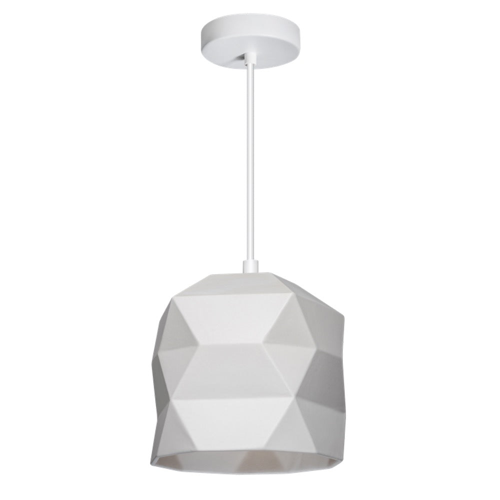 No.45 Hanglamp TRIGAMI wit by Sabine van der Ham