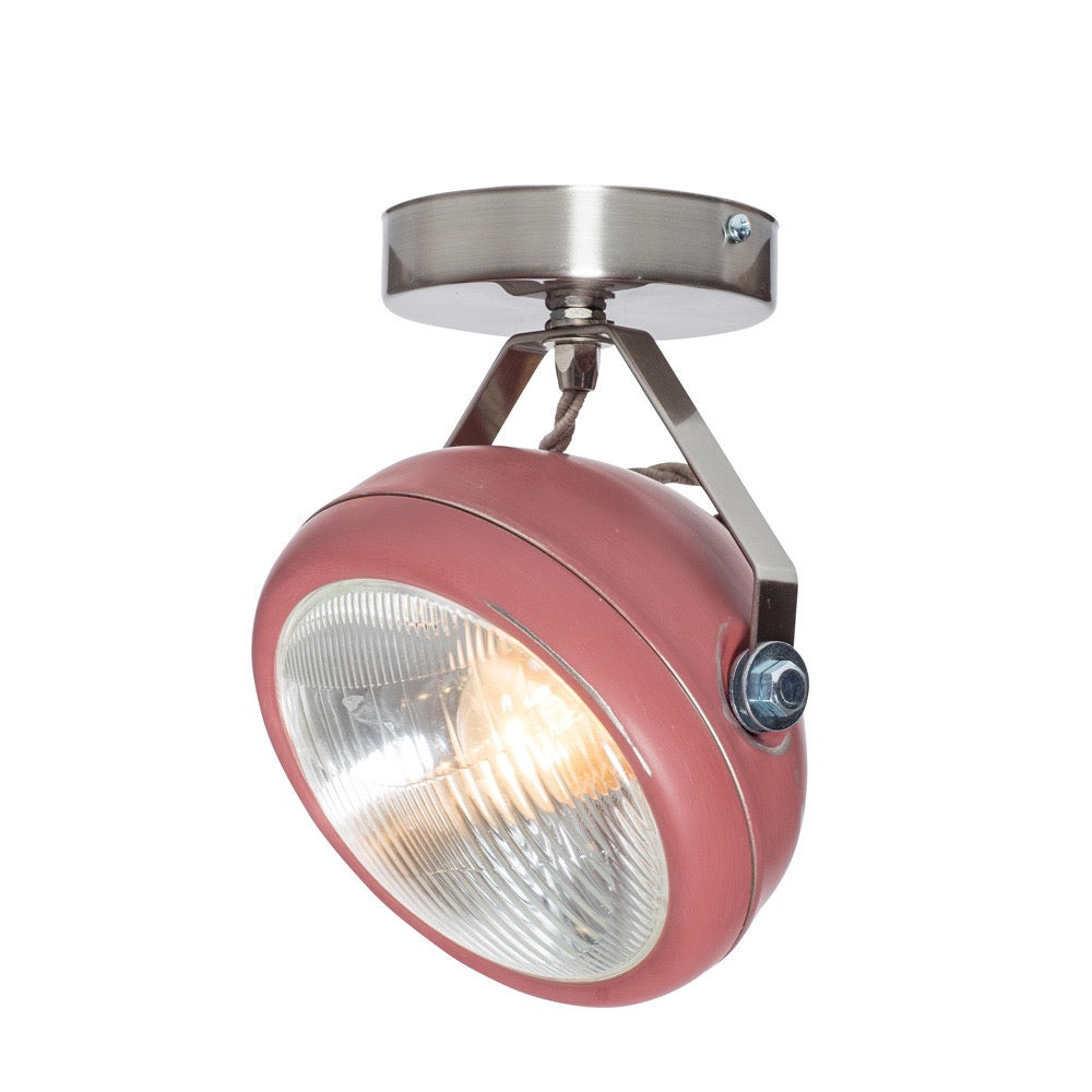 No.7 Spot vintage koplamp marsala