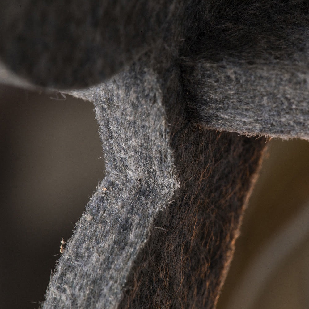 No.19XL hanglamp PET Felt Light Grey 60cm by Olaf Weller