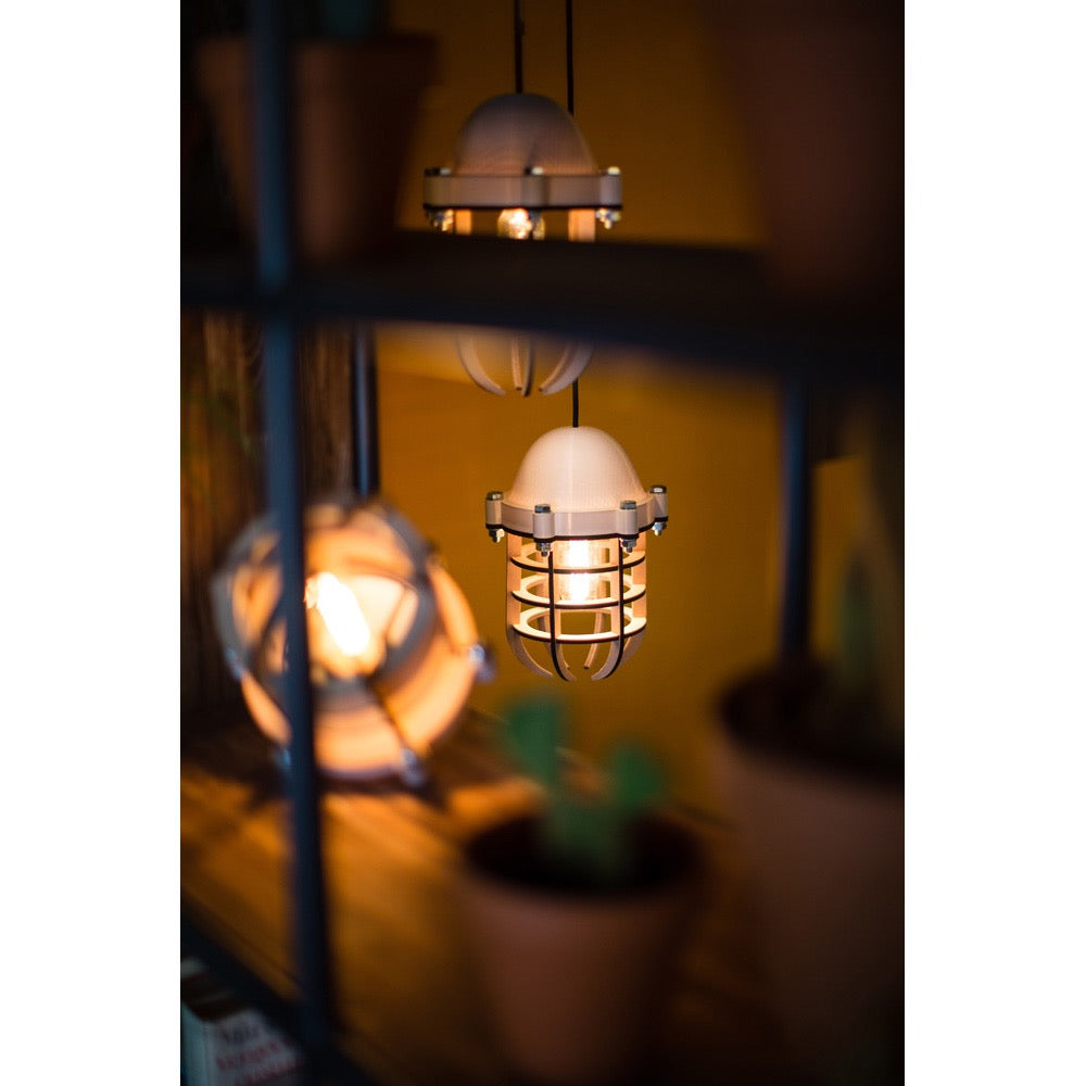 No.20 Printlamp hanglamp by Olaf Weller