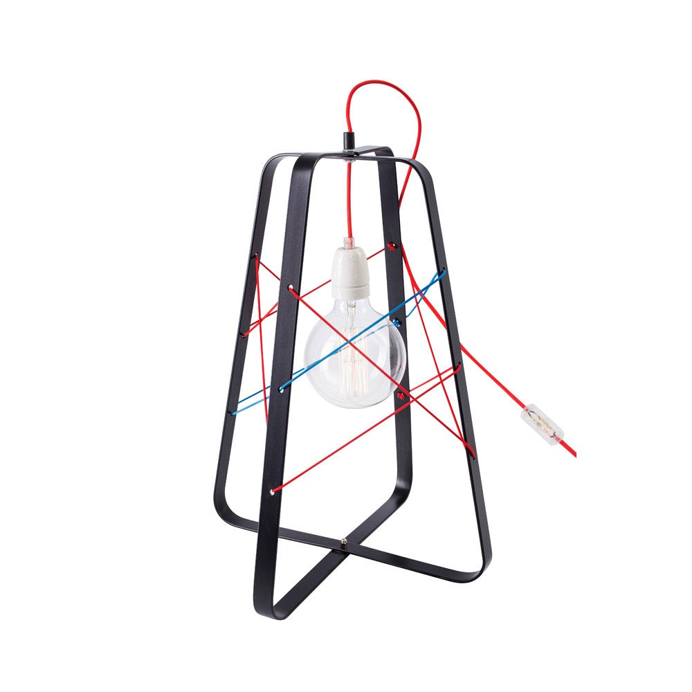 No.31 Tafellamp lichtkooi Large ZWART