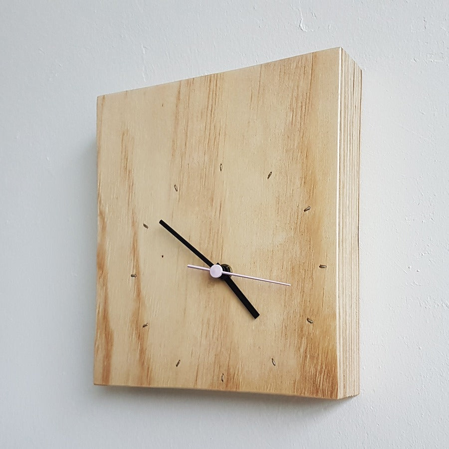 Multiplex klok rechthoekig