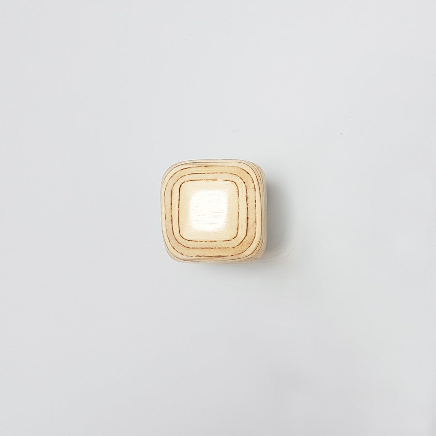 Wandknoppen van multiplex