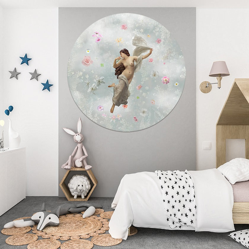 Behangcirkel My Little Heaven ⌀ 100 cm