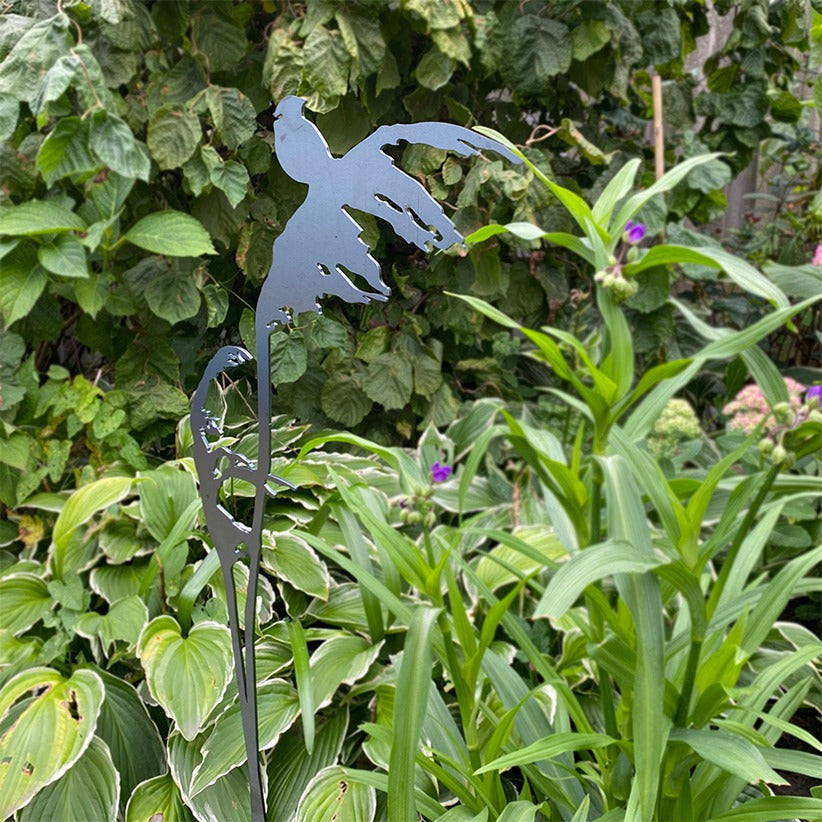 Rietstengel Cortenstaal 90 cm