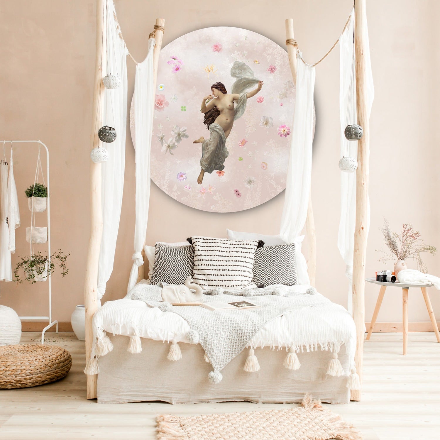 Behangcirkel My Little Heaven ⌀ 100 cm