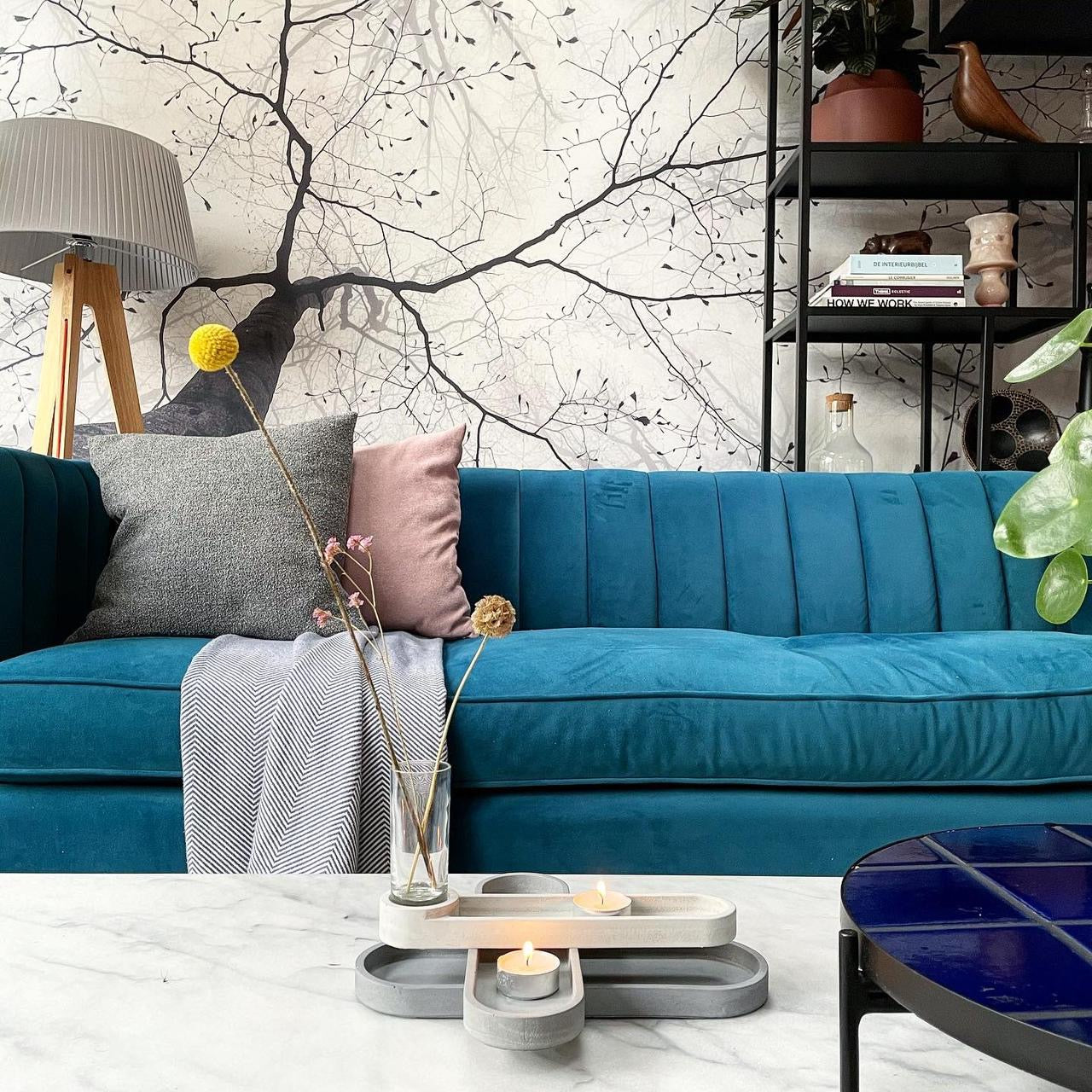 Kleine set ovaal mini-vaas