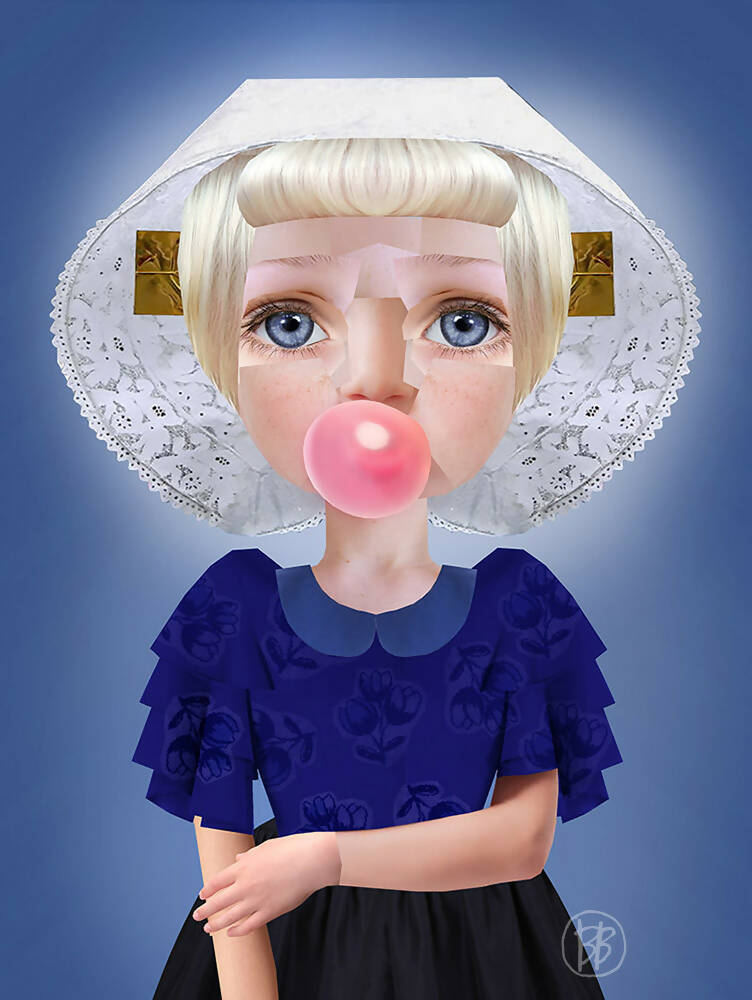 Digital art Claartje