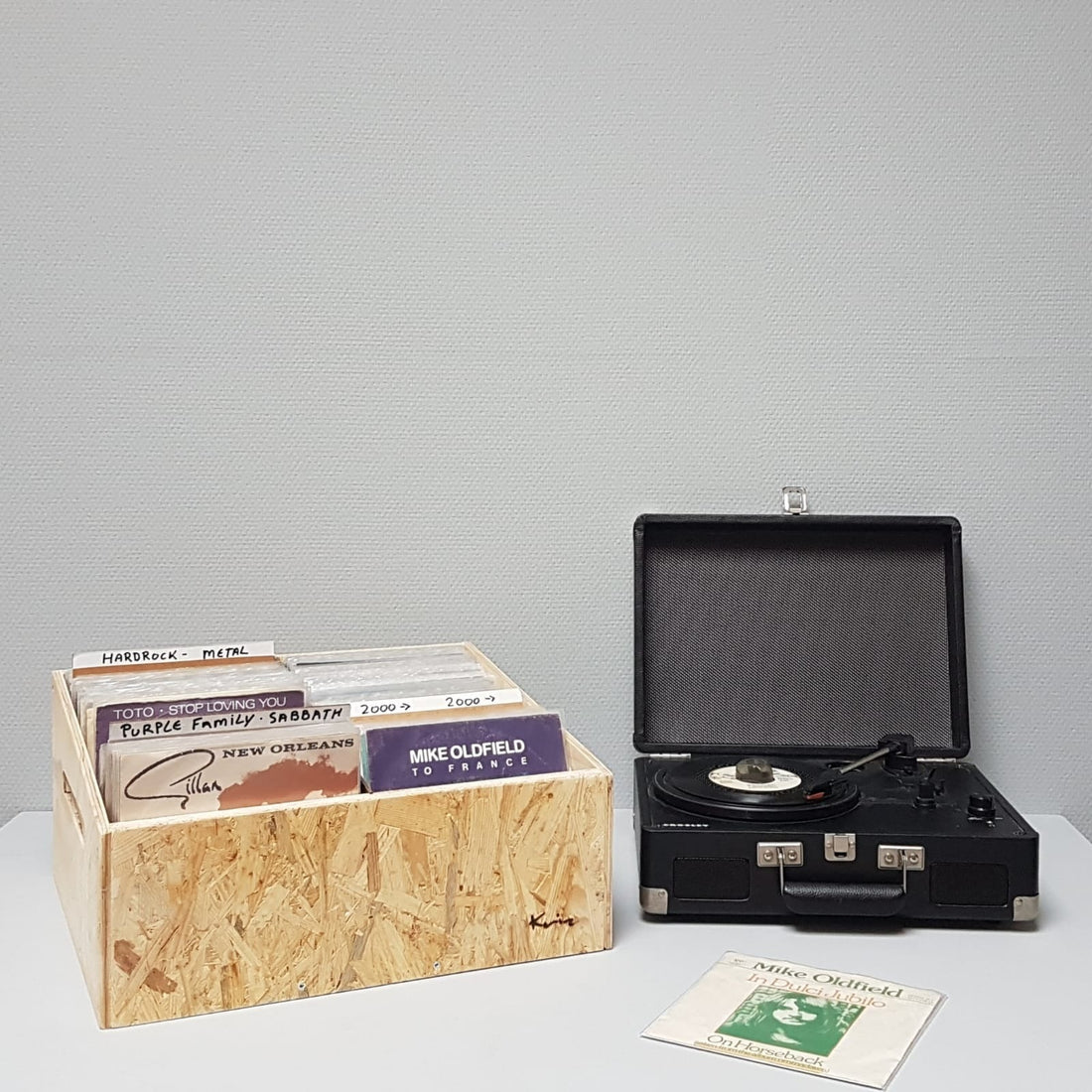 Platenbakken voor Vinyl - Singletjes