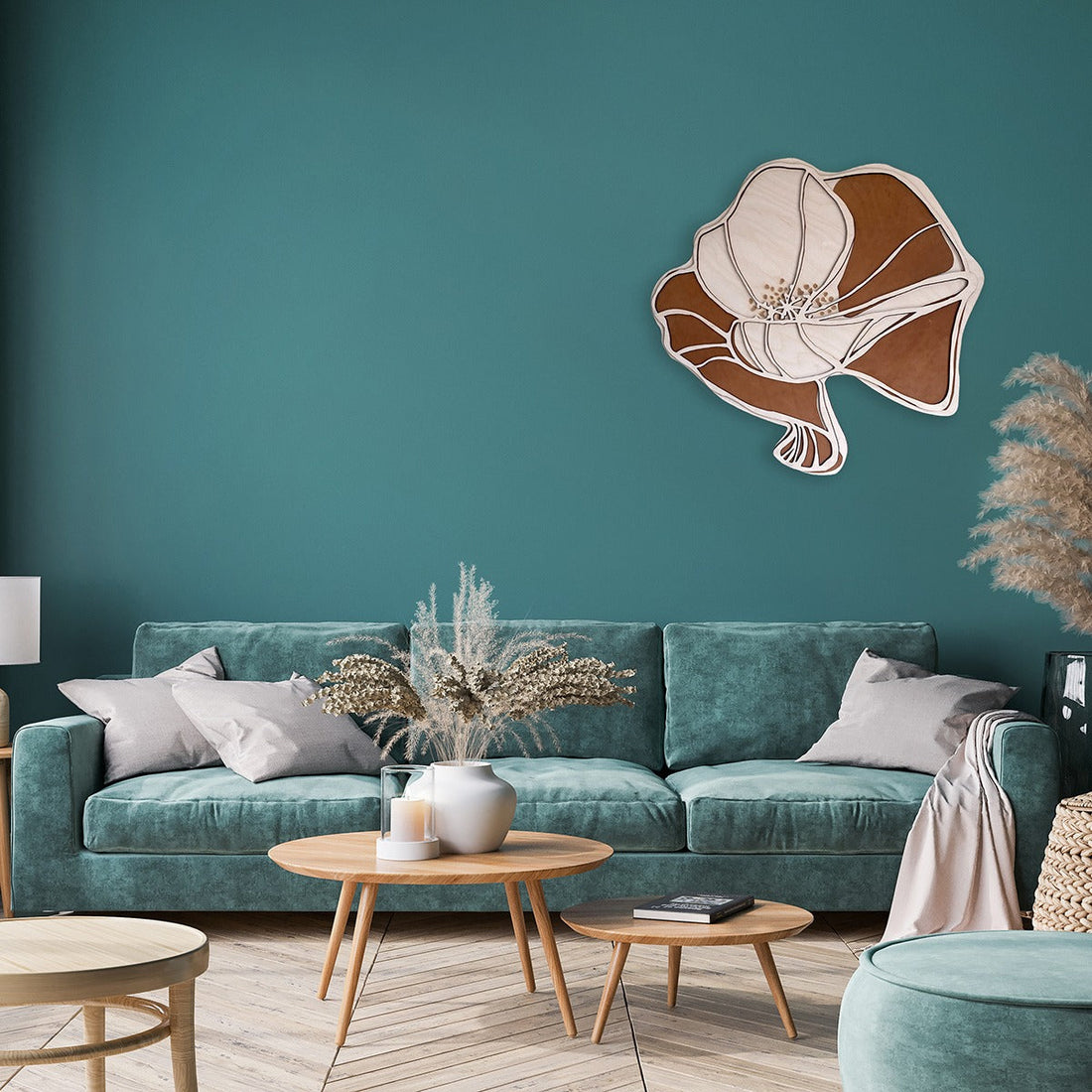 Poppy 3D Wall art - XL limited edition