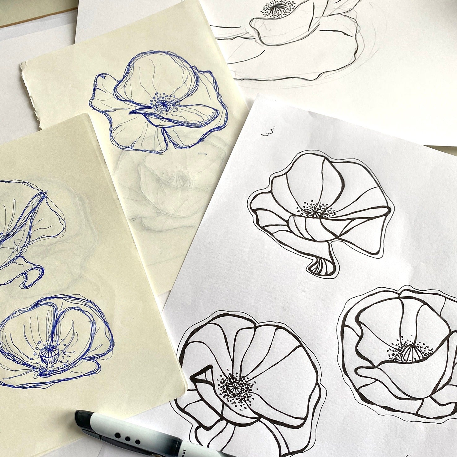 Poppy 3D Wall art  - L limited edition