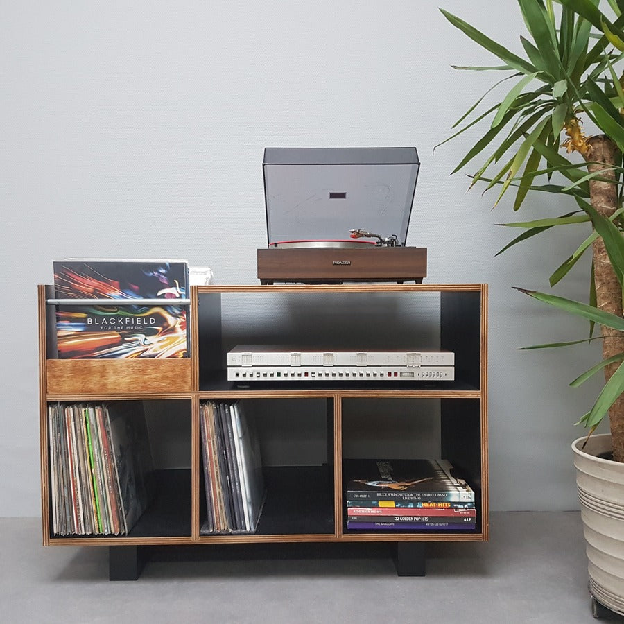 Platenkast vintage look