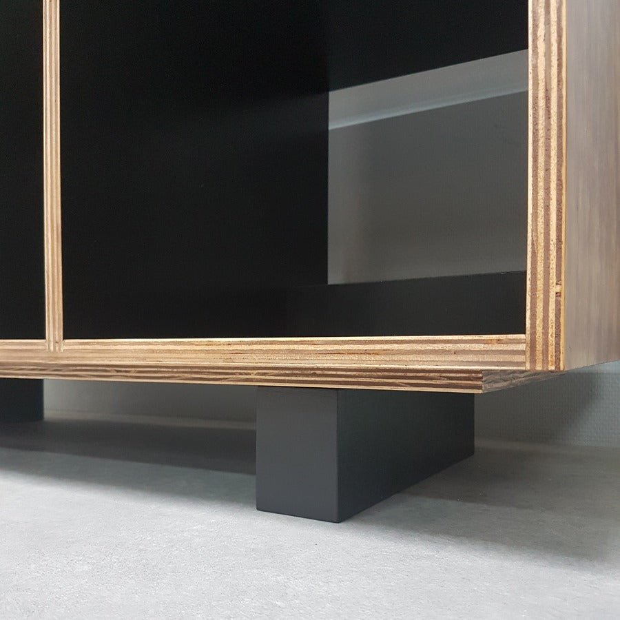 Platenkast vintage look