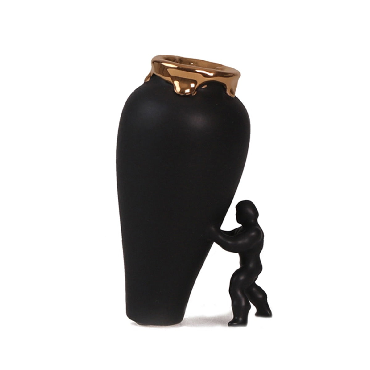 My Superhero Vaas - XL - Zwart Goud