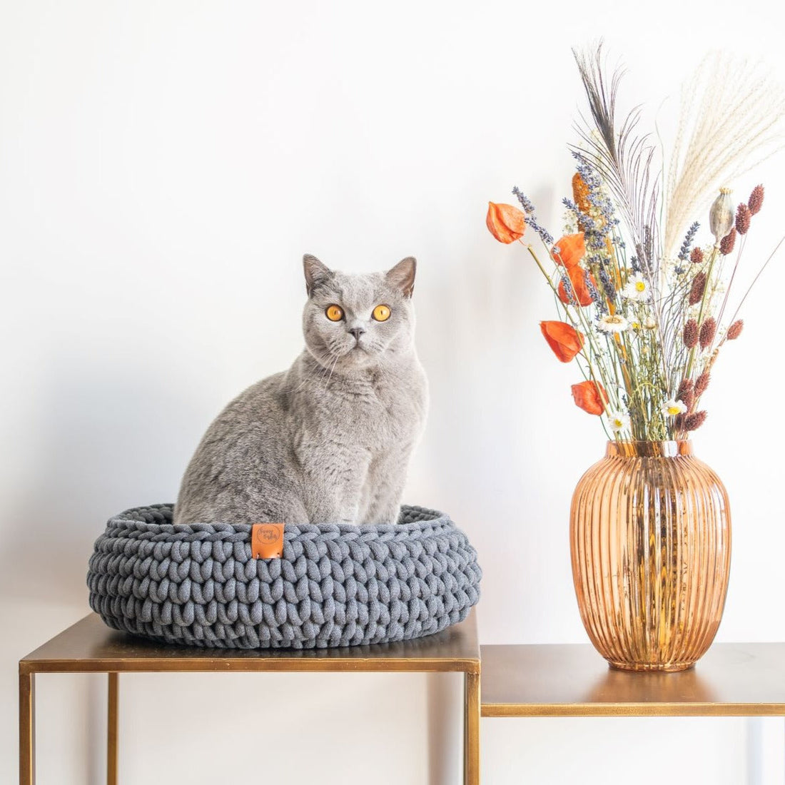 Sunny Basket - Kattenmand Charcoal