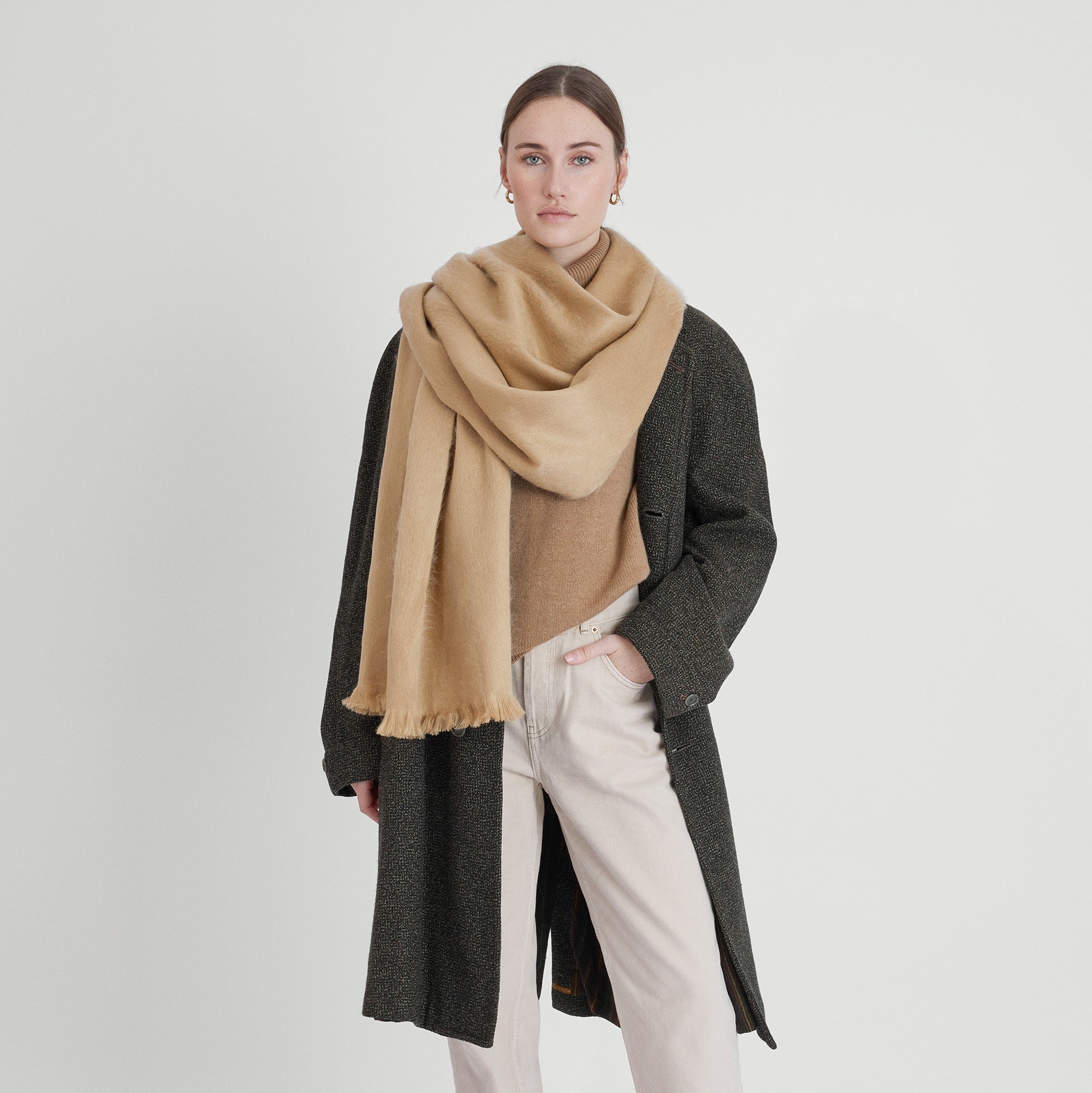 Sjaal/Omslagdoek Tobacco