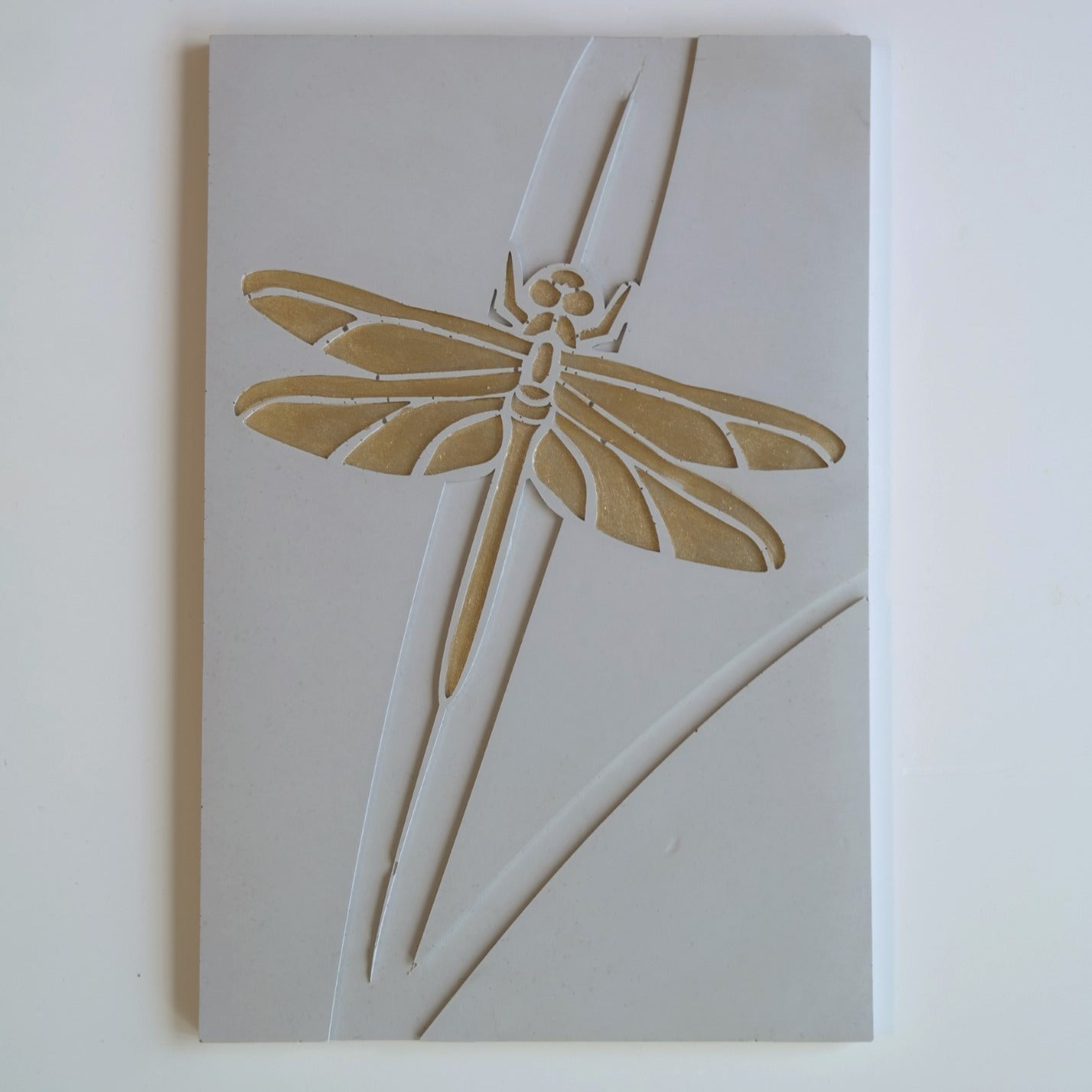 Betonnen Design Paneel Dragonfly