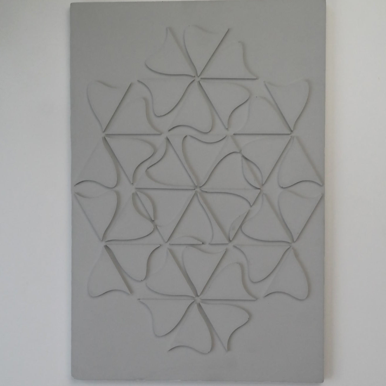 Betonnen Design Paneel Concrete Curls