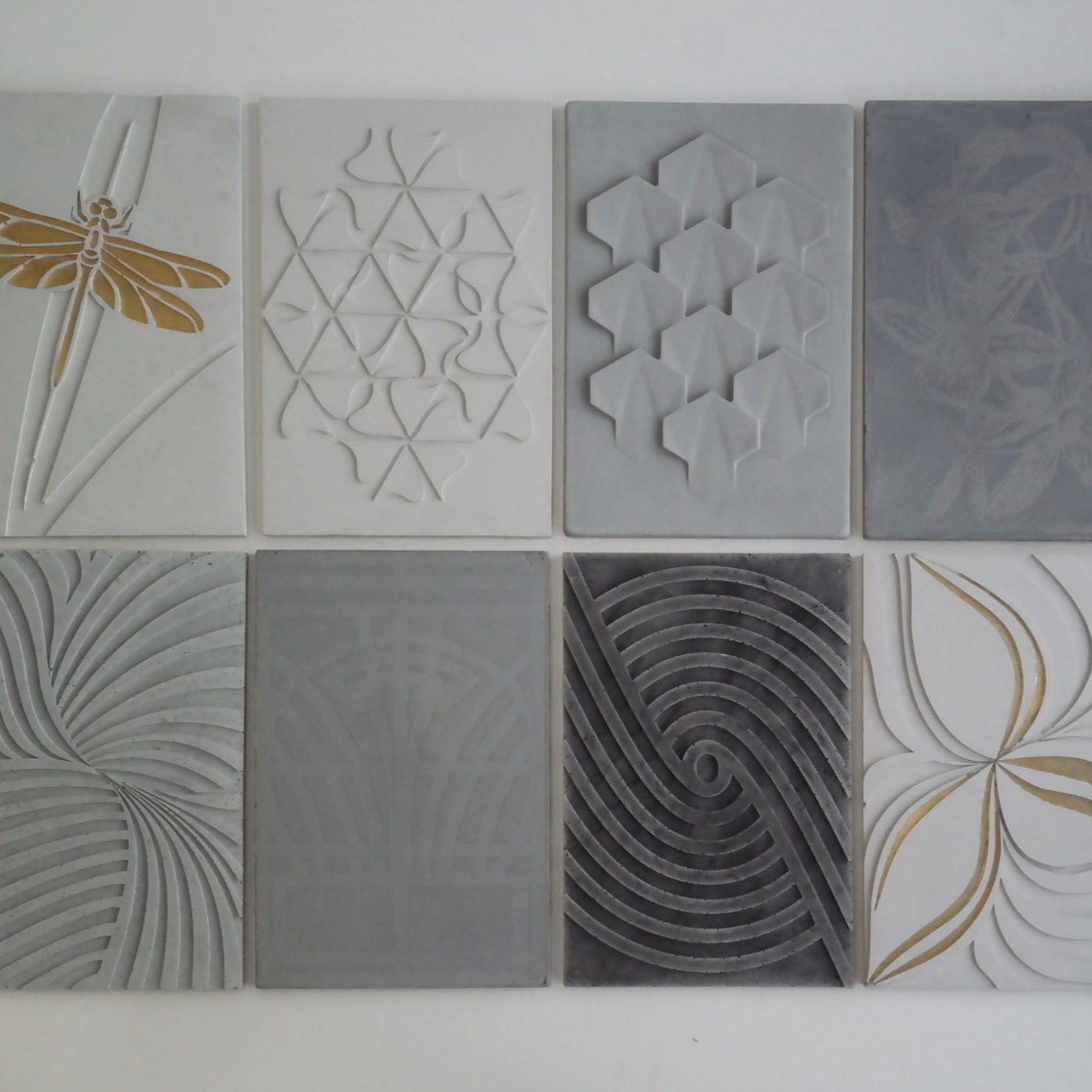Betonnen Design Paneel Concrete Curls