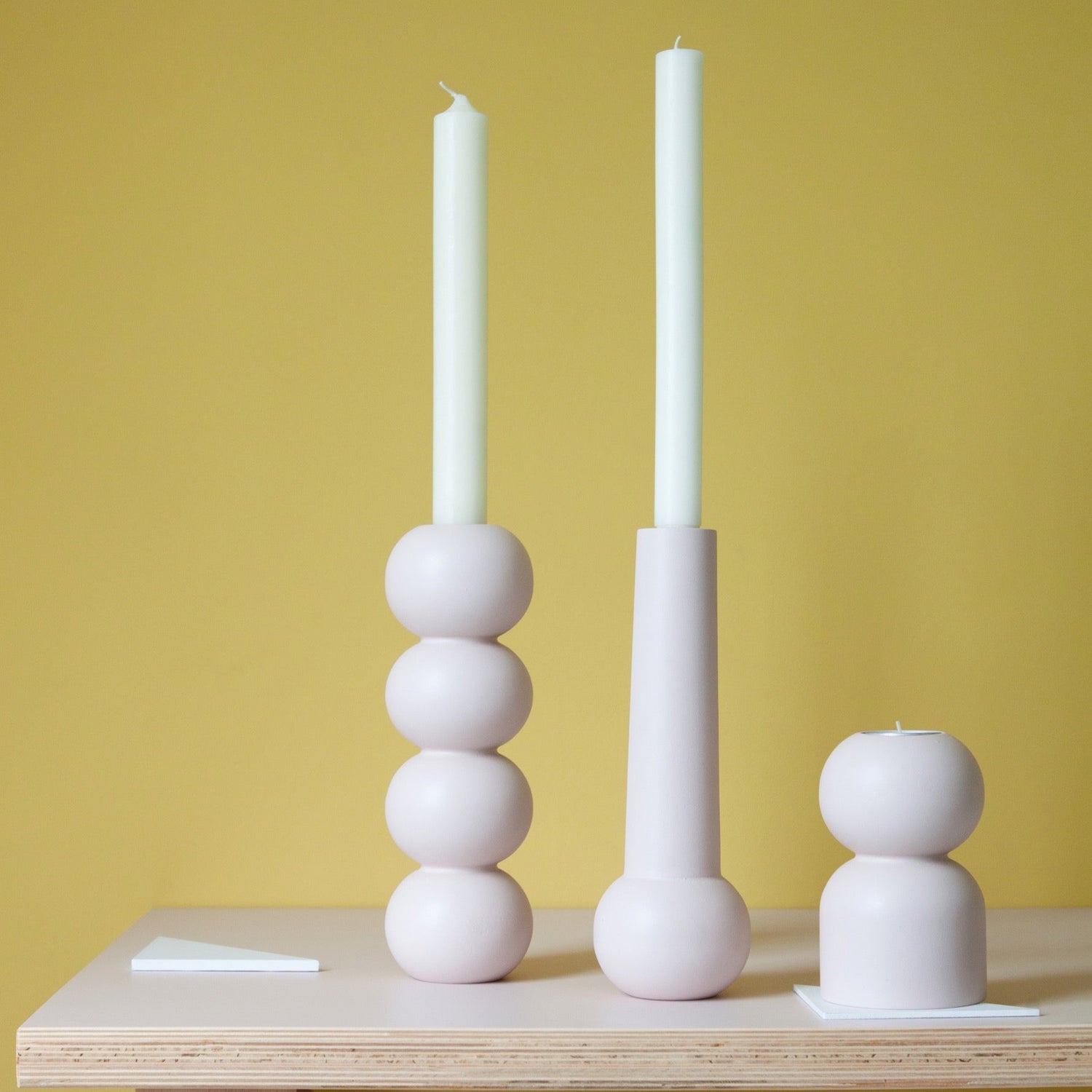 LEMON LILY Set kandelaars mix (3x)