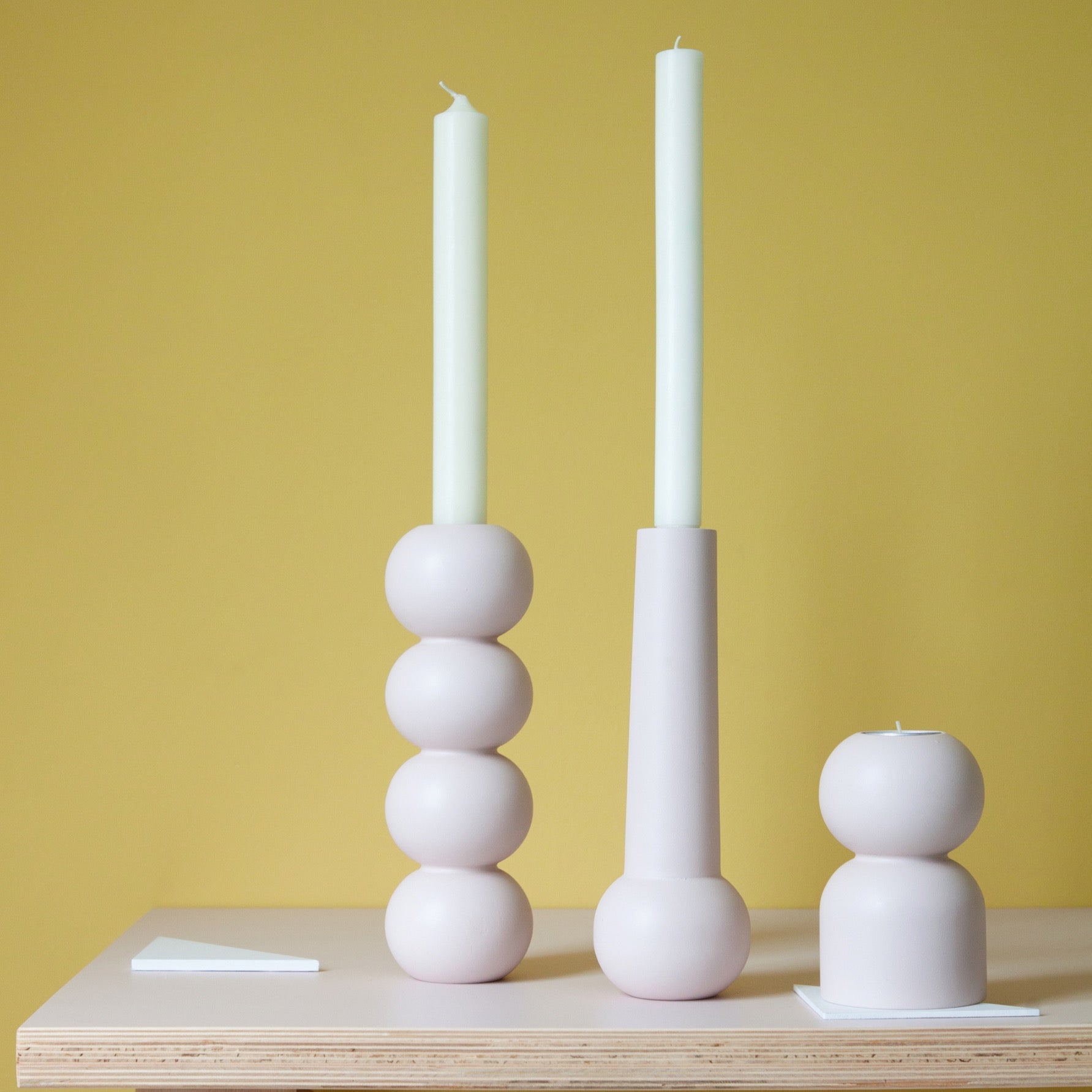 LEMON LILY Set kandelaars mix (3x)