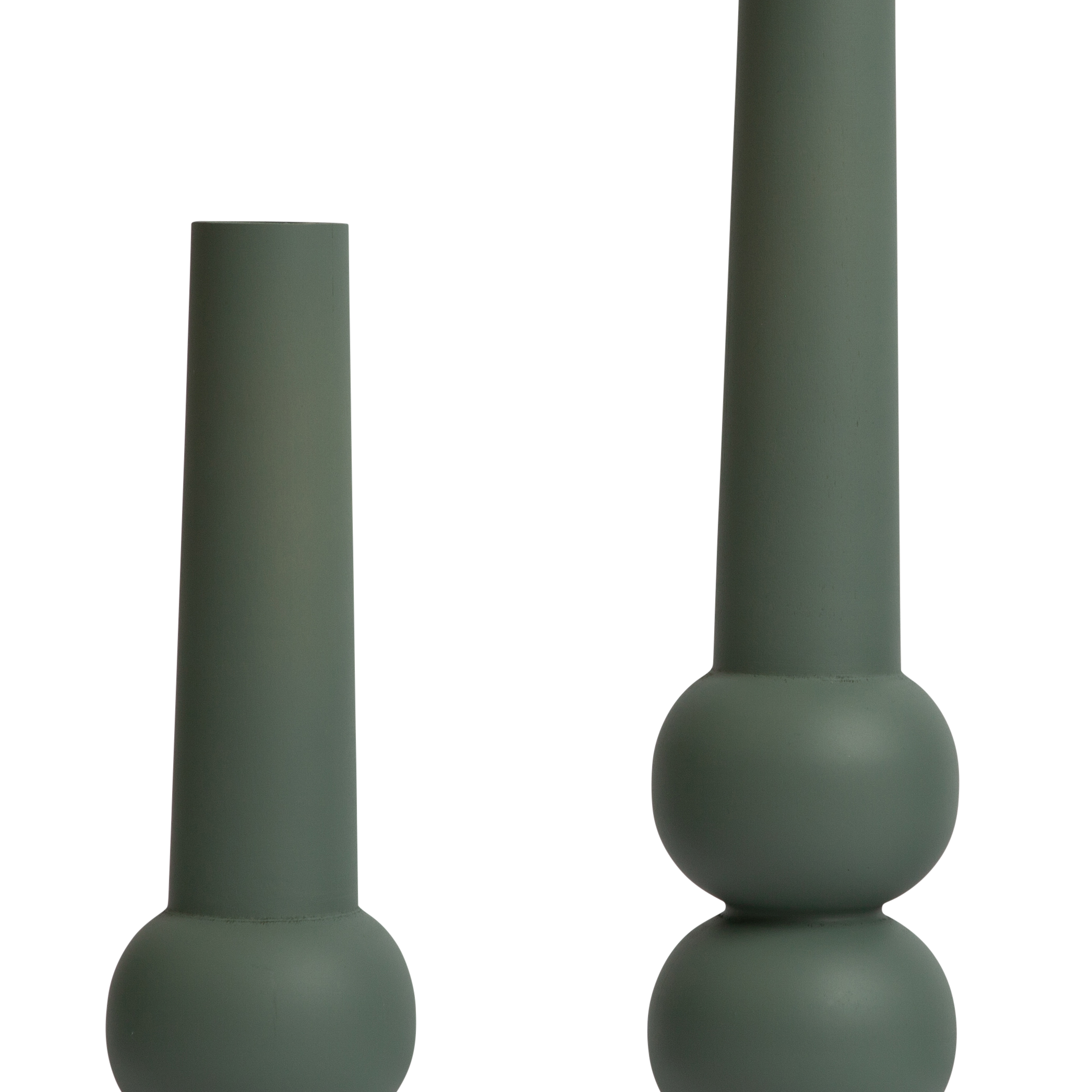 LEMON LILY Set kandelaren cone (2x)